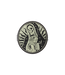 JTG Santa Muerte Rubber Patch - Glow
