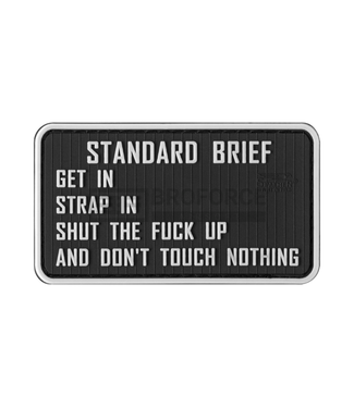 JTG Standardbriefing Rubber Patch - Multicolor