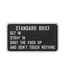 JTG Standardbriefing Rubber Patch - Multicolor