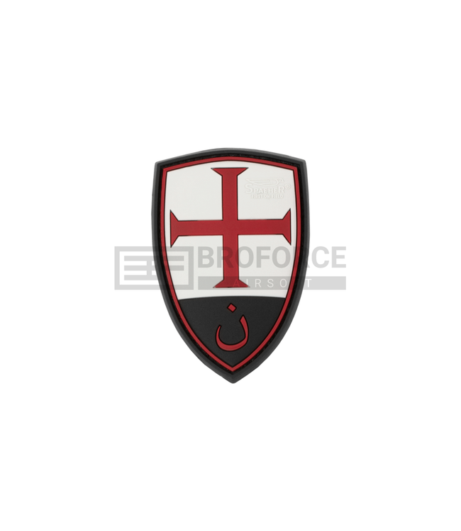 JTG Crusader Shield Rubber Patch - Multicolor