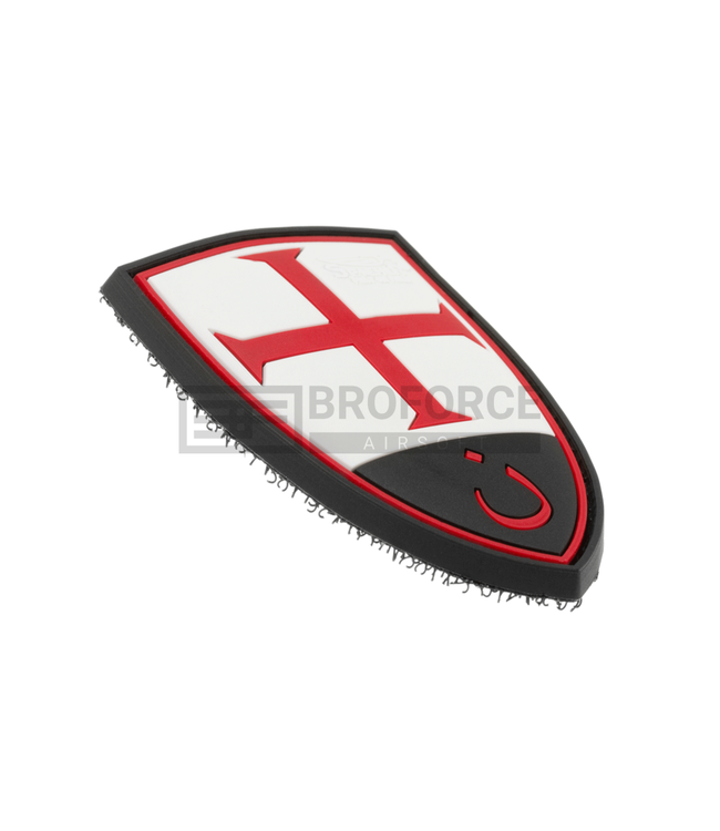 JTG Crusader Shield Rubber Patch - Multicolor