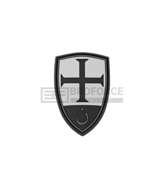 JTG Crusader Shield Rubber Patch - Blackops