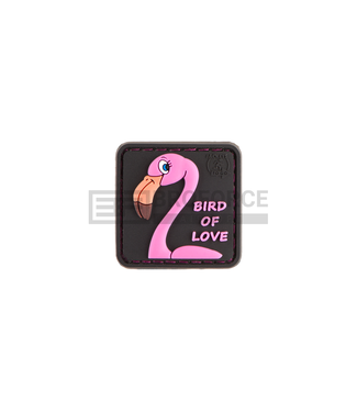 JTG Bird of Love Rubber Patch - Multicolor