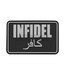 JTG Infidel Large Rubber Patch - SWAT