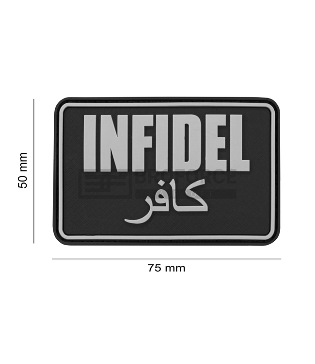 JTG Infidel Large Rubber Patch - SWAT