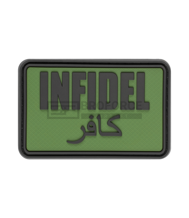 JTG Infidel Large Rubber Patch - Forest