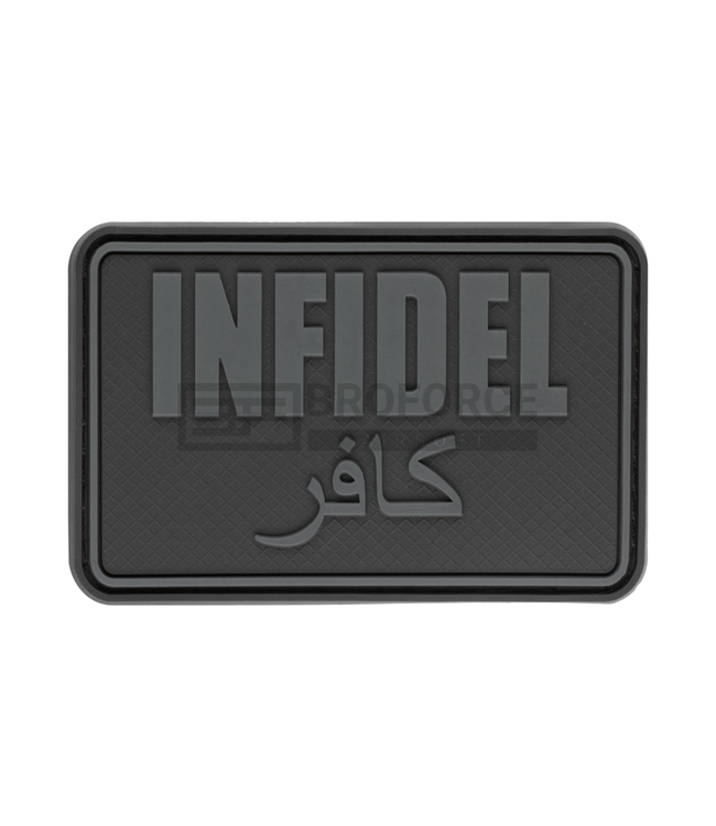 JTG Infidel Large Rubber Patch - Blackops