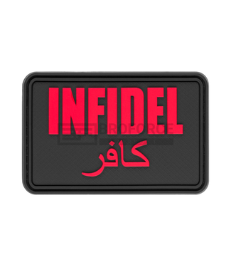 JTG Infidel Large Rubber Patch - Blackmedic