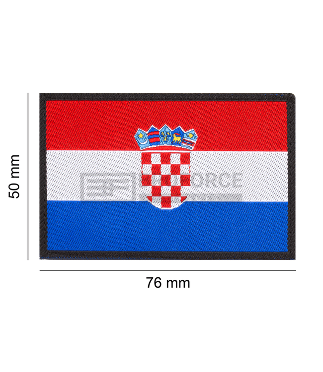 Clawgear Croatia Flag Patch - Multicolor