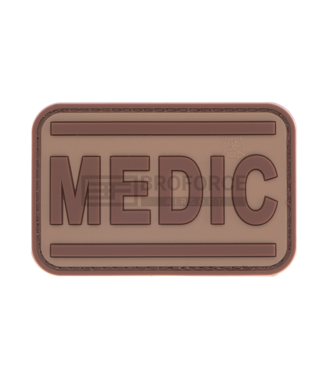 JTG Medic Rubber Patch - Desert