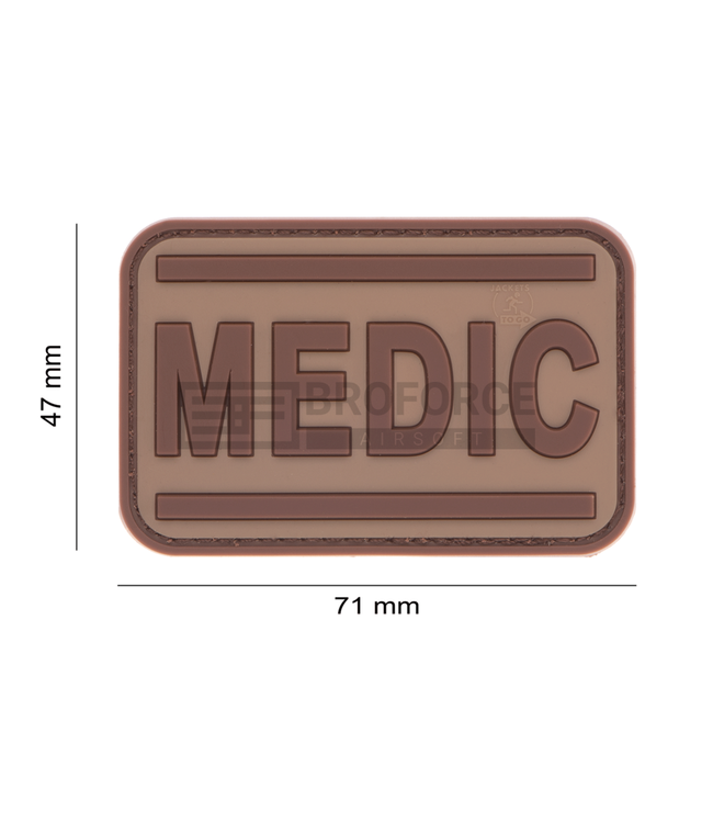 JTG Medic Rubber Patch - Desert