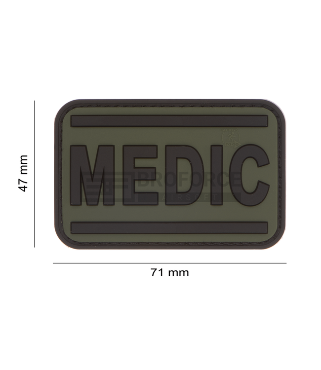 JTG Medic Rubber Patch - Forest