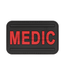 JTG Medic Rubber Patch - Blackmedic