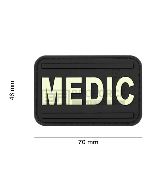 JTG Medic Rubber Patch - Glow