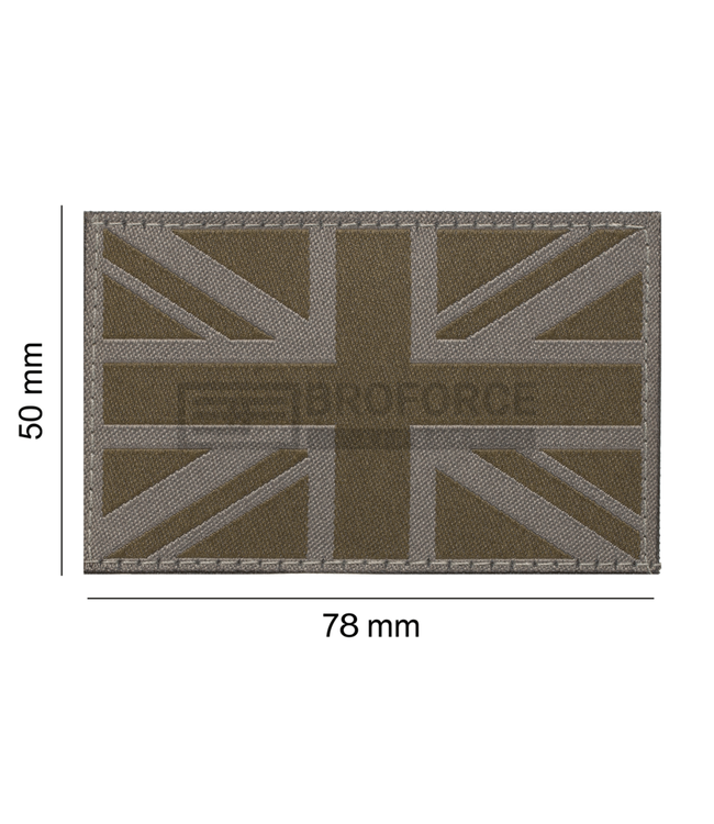 Clawgear Great Britain Flag Patch - RAL7013