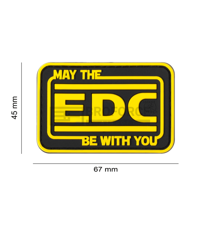 JTG EDC Rubber Patch - Multicolor