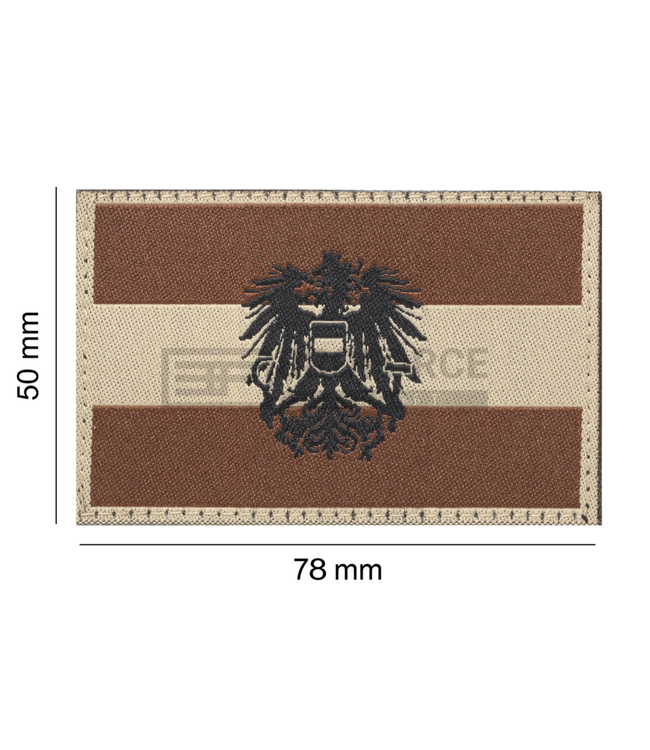 Clawgear Austria Emblem Flag Patch - Desert