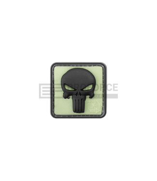JTG Punisher Rubber Patch - Glow Back