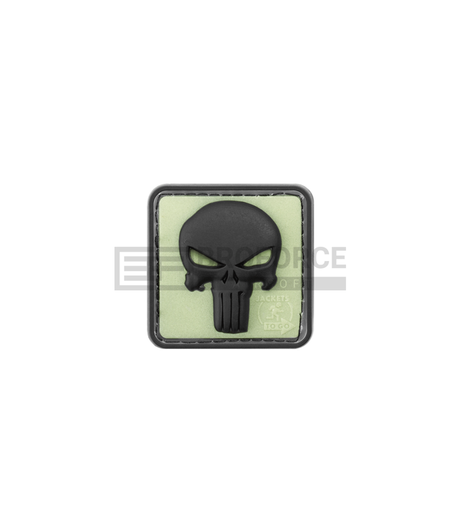 JTG Punisher Rubber Patch - Glow Back