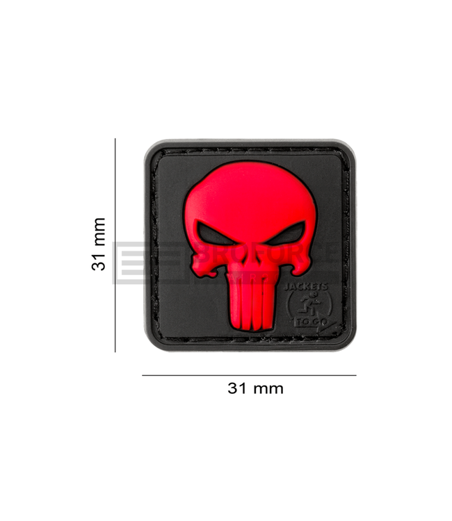 JTG Punisher Rubber Patch - Blackmedic