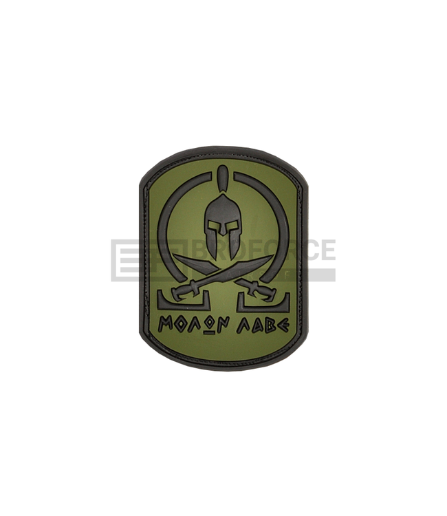 JTG Molon Labe Rubber Patch - Forest