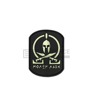 JTG Molon Labe Rubber Patch - Glow