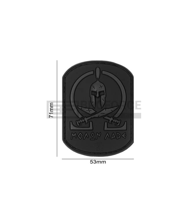 JTG Molon Labe Rubber Patch - Blackops