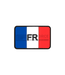 JTG France Flag Rubber Patch - Multicolor