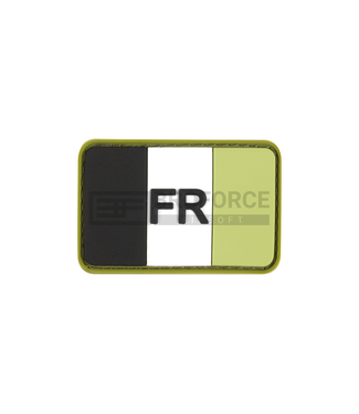JTG France Flag Rubber Patch - Forest JTG France Flag Rubber Patch - Forest