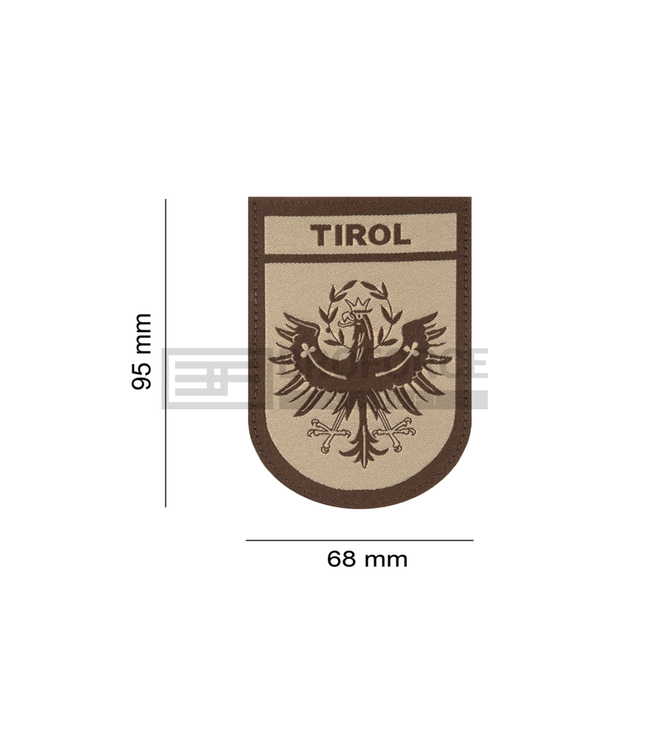Clawgear Tirol Shield Patch - Desert