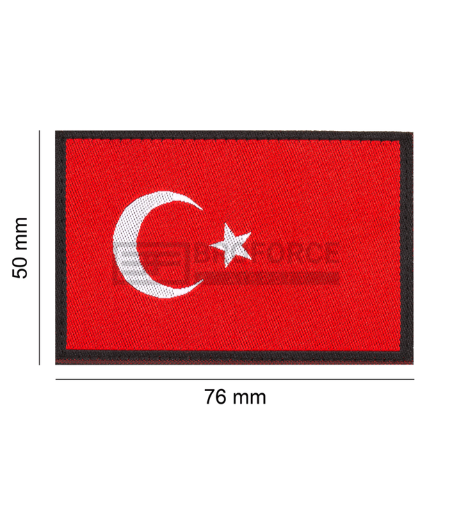 Clawgear Turkey Flag Patch - Multicolor