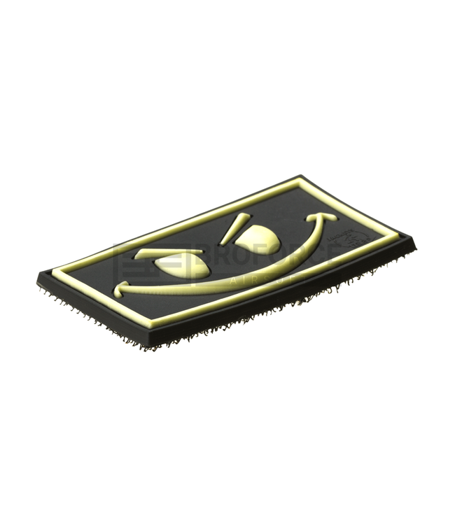 JTG Evil Smile Rubber Patch - Glow
