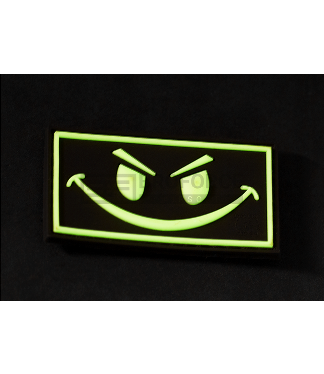 JTG Evil Smile Rubber Patch - Glow