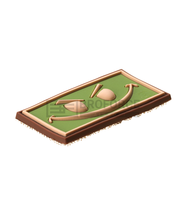 JTG Evil Smile Rubber Patch - Green