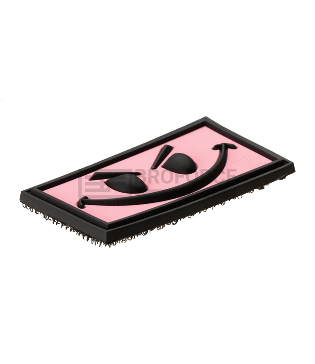JTG Evil Smile Rubber Patch - Pink