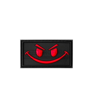 JTG Evil Smile Rubber Patch - Blackmedic