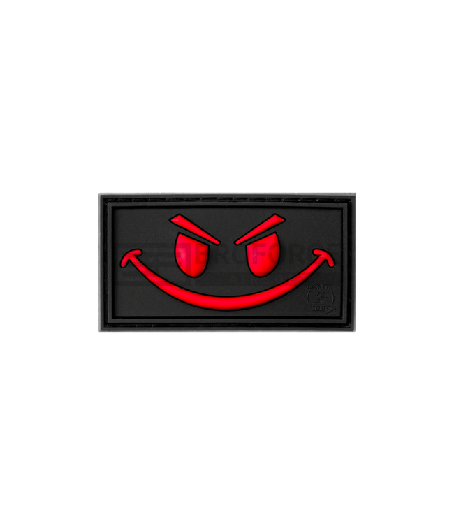 JTG Evil Smile Rubber Patch - Blackmedic