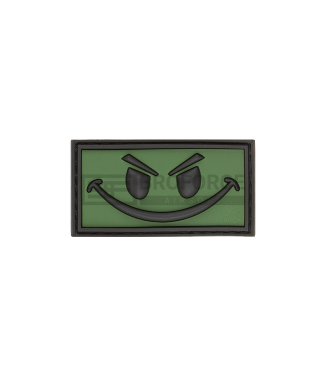 JTG Evil Smile Rubber Patch - Forest