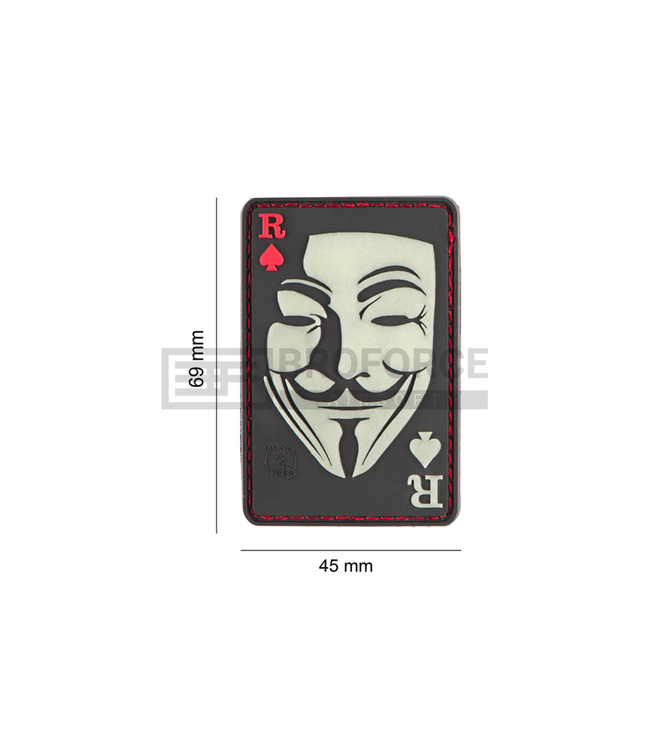 JTG WOC Resistance Rubber Patch - Glow