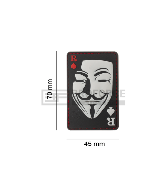 JTG WOC Resistance Rubber Patch - Multicolor