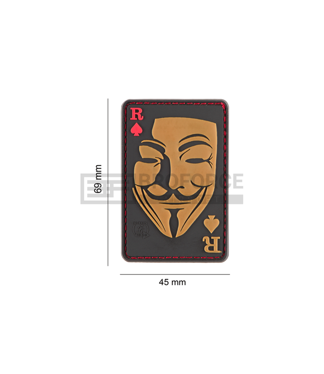 JTG WOC Resistance Rubber Patch - Tan