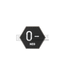 JTG Bloodgroup Hexagon Rubber Patch 0 Neg - SWAT