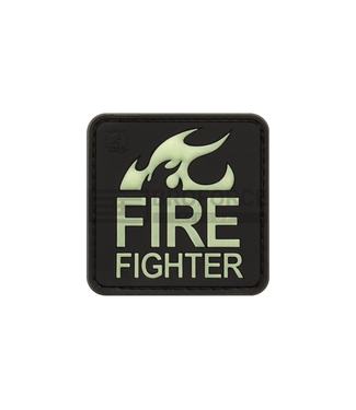 JTG Fire Fighter Rubber Patch - Glow