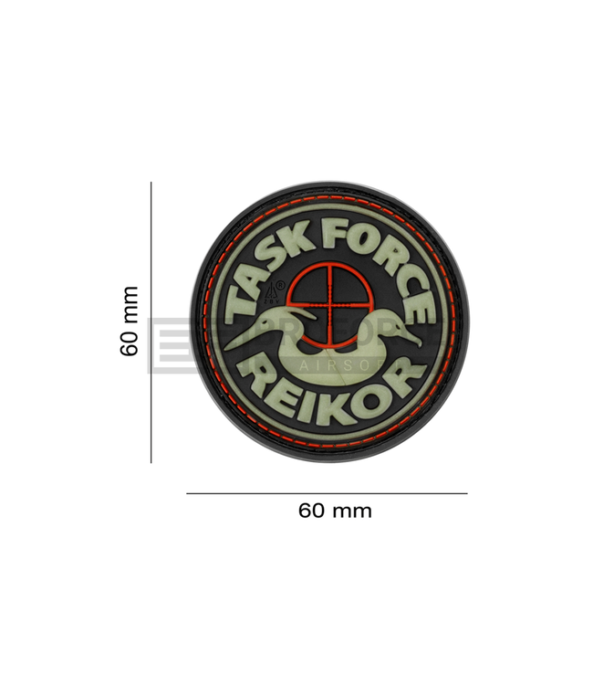JTG Task Force REIKOR Rubber Patch Glow in the Dark