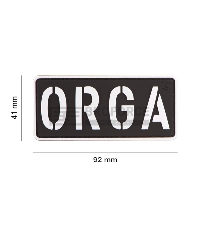 JTG ORGA Rubber Patch - Black