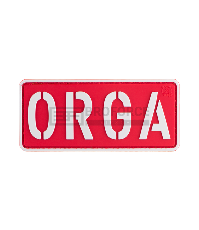 JTG ORGA Rubber Patch - Red
