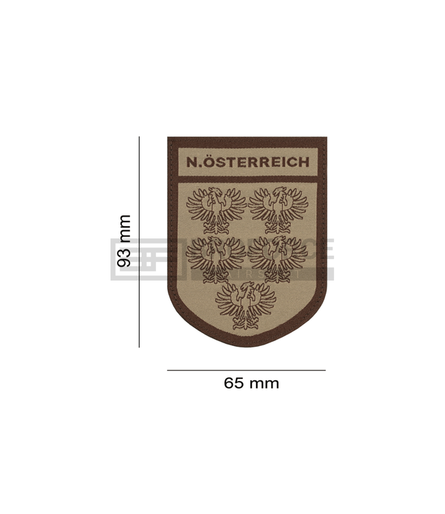 Clawgear Niederösterreich Shield Patch - Desert