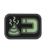 JTG Shit Magnet Rubber Patch - Glow JTG Shit Magnet Rubber Patch - Glow
