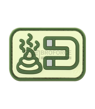 JTG Shit Magnet Rubber Patch - Forest