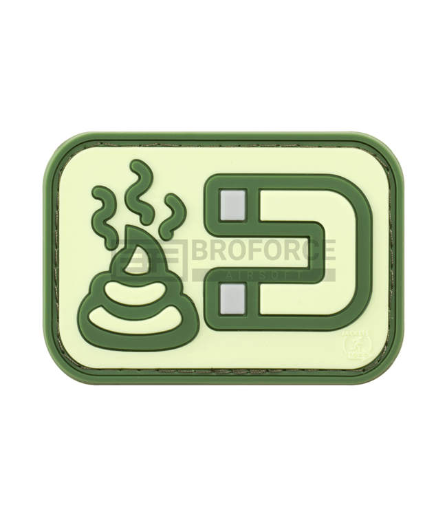 JTG Shit Magnet Rubber Patch - Forest